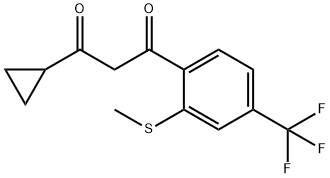 1-Cyclopropyl-3-[2-(Methylthio)-4-(trifluoroMethyl)phenyl]-1,3-propanedione