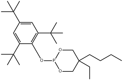 5-丁基-5-乙基-2-[2,4,6-三叔丁基苯氧基]-1,3,2-二氧杂磷杂环己烷