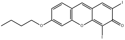 6-(N-BUTOXY)-2,4-DIIODO-3-FLUORONE