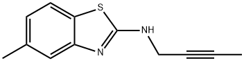 2-Benzothiazolamine,N-2-butynyl-5-methyl-(9CI)