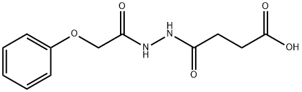 4-氧代-4-(2-(2-苯氧基乙酰基)肼基)丁酸