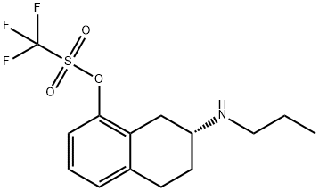 8-(((trifluoromethyl)sulfonyl)oxy)-2-(n-propylamino)tetralin