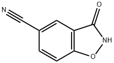 1,2-Benzisoxazole-5-carbonitrile,2,3-dihydro-3-oxo-(9CI)