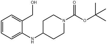 1-叔丁氧羰基-4-(2-羟甲基苯基氨基)哌啶