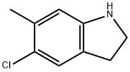 5-chloro-6-methylindoline