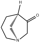 1-Azabicyclo[3.2.1]octan-6-one,(1S,5R)-(9CI)