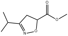 5-Isoxazolecarboxylicacid,4,5-dihydro-3-(1-methylethyl)-,methylester(9CI)