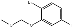 1-BROMO-4-FLUORO-2-(METHOXYNETHOXY)BENZENE