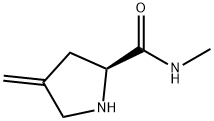 2-Pyrrolidinecarboxamide,N-methyl-4-methylene-,(S)-(9CI)