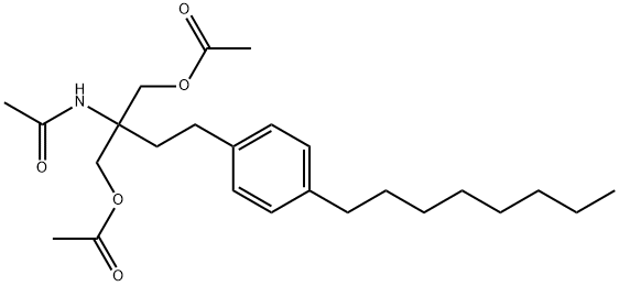 2-乙酰胺基-2-(4-辛基苯乙基)丙烷-1,3-二基二乙酸酯