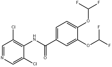 N-(3,5-二氯吡啶-4-基)-3,4-双二氟甲氧基苯甲酰胺