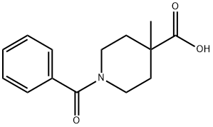 1-苯甲酰基-4-甲基哌啶-4-羧酸