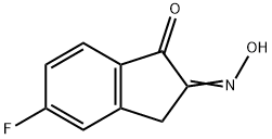 5-fluoro-2-(hydroxyimino)-2,3-dihydro-1H-inden-1-one