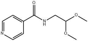 N-(2,2-dimethoxyethyl)pyridine-4-carboxamide