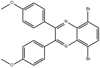 5,8-二溴-2,3-双(4-甲氧基苯基)喹喔啉