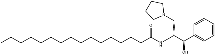 N-[(1R,2R)-2-羟基-2-苯基-1-(1-吡咯烷甲基)乙基]-十六酰胺