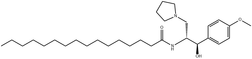 N-[(1R,2R)-2-羟基-2-(4-甲氧基苯基)-1-(1-吡咯烷甲基)乙基]-十六酰胺