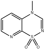 4H-Pyrido[3,2-e]-1,2,4-thiadiazine,4-methyl-,1,1-dioxide(9CI)