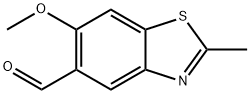 5-Benzothiazolecarboxaldehyde,6-methoxy-2-methyl-(9CI)