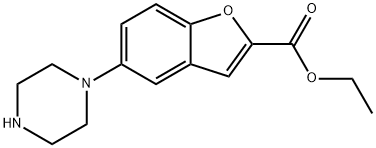 5-(哌嗪-1-基)苯并呋喃-2-羧酸乙酯