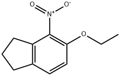 1H-Indene,5-ethoxy-2,3-dihydro-4-nitro-(9CI)