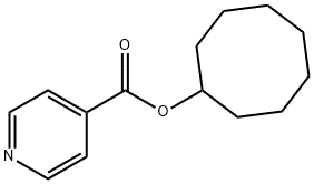 4-Pyridinecarboxylicacidcyclooctylester