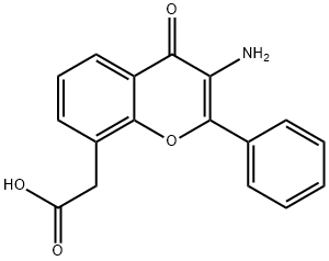 4H-1-Benzopyran-8-aceticacid,3-amino-4-oxo-2-phenyl-(9CI)