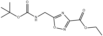 5-[[(叔丁氧羰基)氨基]甲基]-1,2,4-恶二唑-3-羧酸乙酯