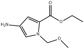 1H-Pyrrole-2-carboxylicacid,4-amino-1-(methoxymethyl)-,ethylester(9CI)