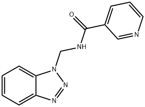 N-Benzotriazol-1-ylmethyl-nicotinamide