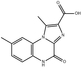 1,8-二甲基-4-氧代-4,5-二氢咪唑并[1,2-A]喹喔啉-2-羧酸