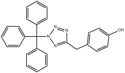 4-((2-Trityl-2H-tetrazol-5-yl)methyl)phenol