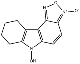 6-HYDROXY-7,8,9,10-TETRAHYDRO-6H-[1,2,5]OXADIAZOLO[4,3-C]CARBAZOL-3-IUM-3-OLATE