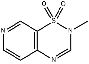 2H-Pyrido[4,3-e]-1,2,4-thiadiazine,2-methyl-,1,1-dioxide(9CI)