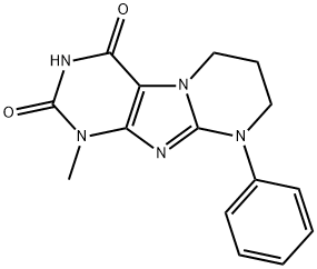 1-methyl-9-phenyl-6,7,8,9-tetrahydropyrimido[2,1-f]purine-2,4(1H,3H)-dione