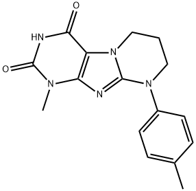 1-methyl-9-(p-tolyl)-6,7,8,9-tetrahydropyrimido[2,1-f]purine-2,4(1H,3H)-dione