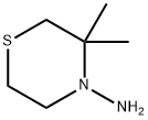 4-Thiomorpholinamine,3,3-dimethyl-(9CI)