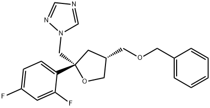 1-(((2R,4R)-4-((苄氧基)甲基)-2-(2,4-二氟苯基)四氢呋喃-2-基)甲基)-1H-1,2,4-三唑