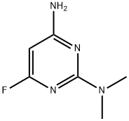 2,4-Pyrimidinediamine,6-fluoro-N2,N2-dimethyl-(9CI)