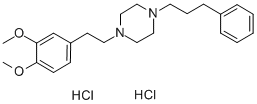 1-[2-(3,4-二甲氧基苯基)乙基]-4-(3-苯基丙基)哌嗪盐酸盐