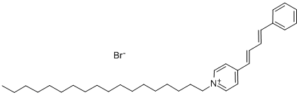 1-十八烷基-4-(4-苯基-1,3-丁二烯基)吡啶溴盐