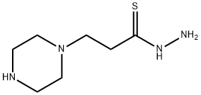 1-Piperazinepropanethioicacid,hydrazide(9CI)