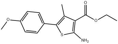 2-氨基-5-(4-甲基苯基)-4-甲基噻吩-3-羧酸乙酯