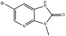 6-溴-3-甲基-1,3-二氢-2H-咪唑并[4,5-B]吡啶-2-酮