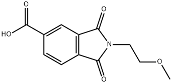 2-(2-甲氧基乙基)-1,3-二氧异二氢吲哚-5-羧酸