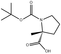 1-叔丁氧羰基-(R)-2-甲基吡咯烷-2-羧酸