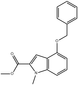 4-(苄氧基)-1-甲基-1H-吲哚-2-羧酸甲酯