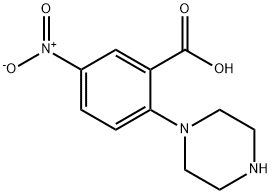 5-硝基-2-(1-哌嗪)苯甲酸