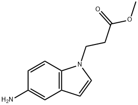 3-(5-氨基-1H-吲哚-1-基)丙酸甲酯