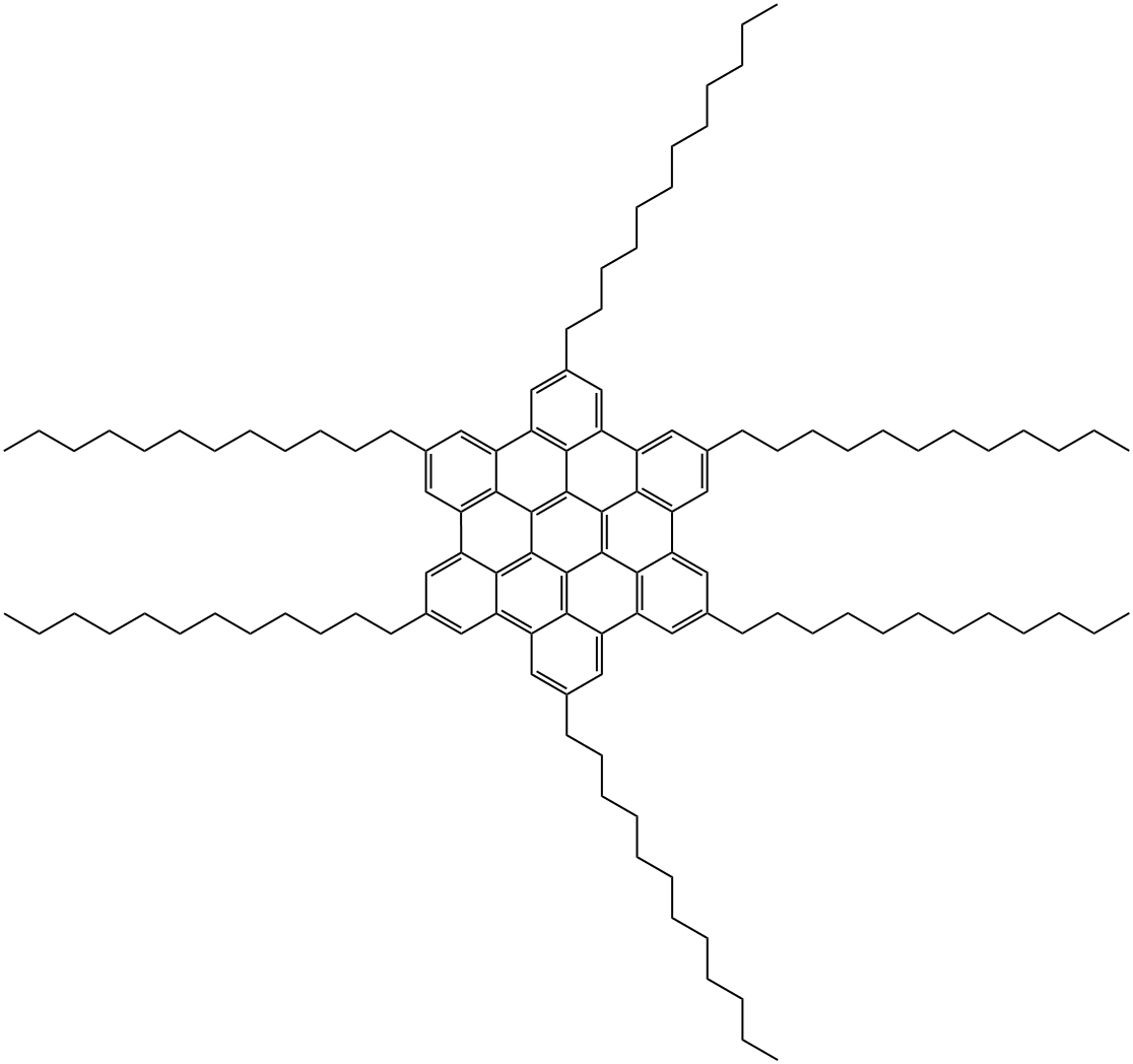 Hexa-dodecyl-hexa-peri-hexabenzocoronene